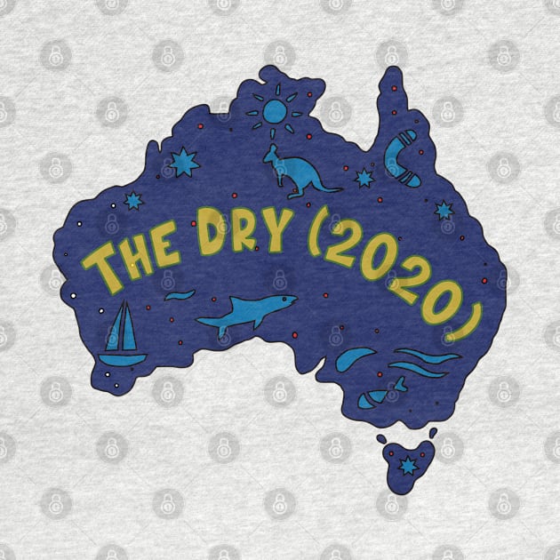 AUSSIE MAP THE DRY by elsa-HD